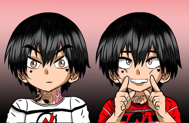 Peep Emote commission
